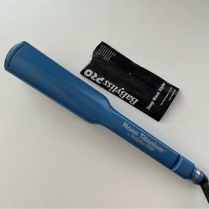 BabylissPRO Nano Titanium Deep Wave Styler Curved Plate Hair Curling Iron